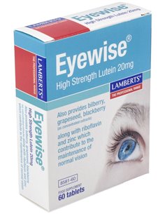 Eyewise® (Luteína, Zeaxantina,Plantas, Vit, Min) de Lamberts 2