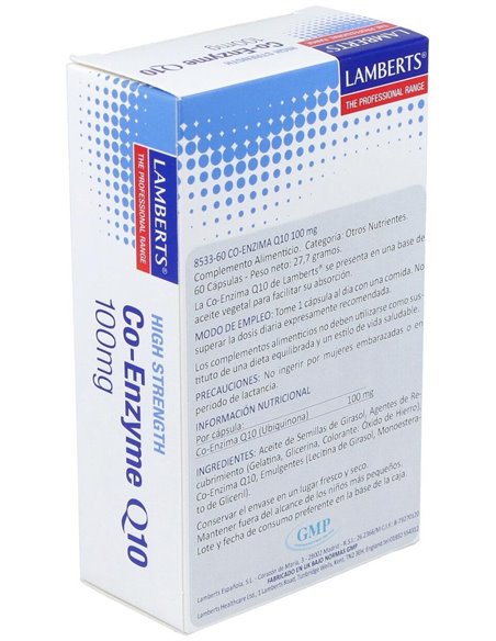 Coenzima Q10 100 mg de Lamberts