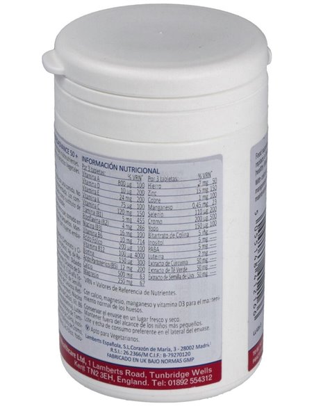 MultiGuard® Osteo Advance 50+ 120 Tabs. de Lamberts