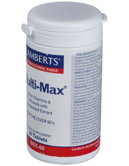 Multi-Max® (Para Mayores de 50) de Lamberts