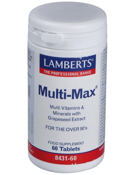 Multi-Max® (Para Mayores de 50) 60 Tabs. de Lamberts