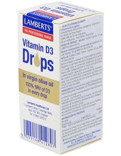 Vitamina D3 líquida 20 ml / 600 gotas de Lamberts 2