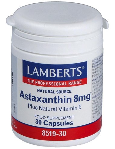Astaxantina 8 mg con Vitamina E Natural de Lamberts