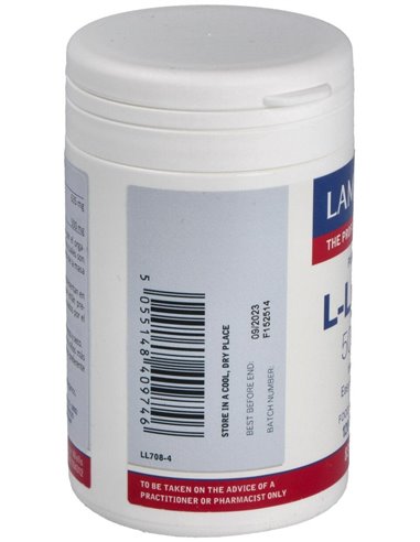 L-Lisina HCl 1000 mg de Lamberts