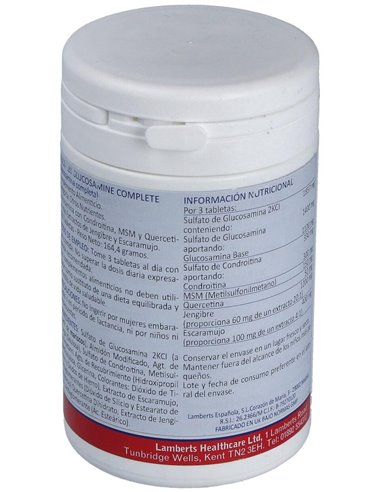 Glucosamina Completa de Lamberts