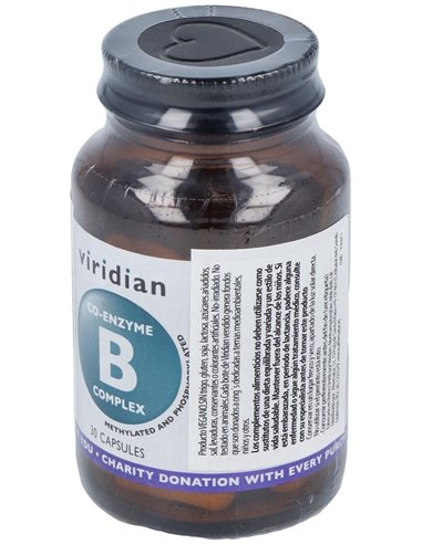 Coenzyme B Complex 30Cap.Veg. de Viridian