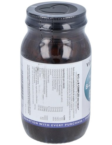 High Twelve Vit B12 Con B Complex 90Cap.Veg. de Viridian