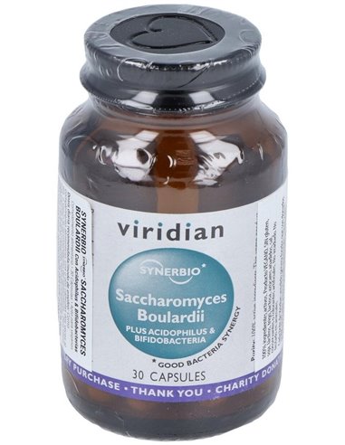 Synerbio Saccharomyces Boulardi 30Cap.Veg. de Viridian