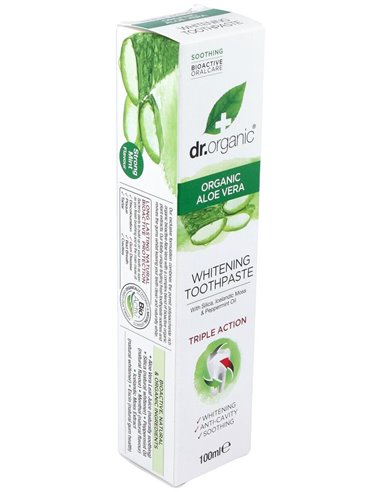 Pasta De Dientes Aloe Vera Organico 100Ml. de Dr. Organic