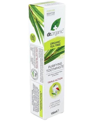 Pasta De Dientes Arbol Del Te Organico 100Ml. de Dr. Organic