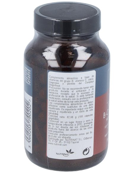 B-Complex Con Vit-C 100Vcap. de Terranova