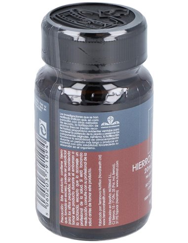 Hierro Bisglicinato 20Mg. 50Vcap. de Terranova