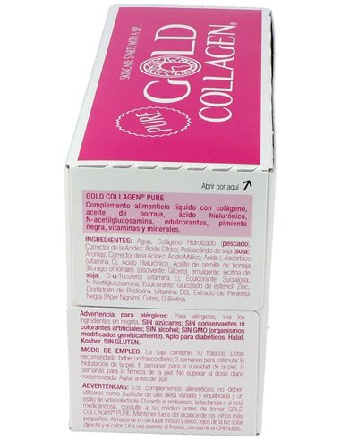 Gold Collagen Pure 10Amp. de Gold Collagen