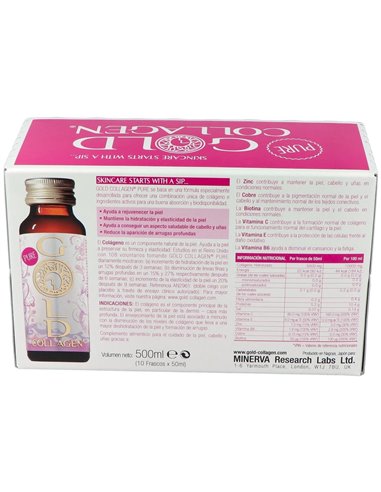 Gold Collagen Pure 10Amp. de Gold Collagen