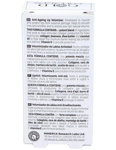 Gold Collagen Anti-Ageing Lip Volumiser 4Gr. de Gold Collagen