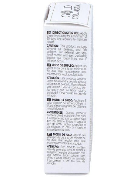 Gold Collagen Anti-Ageing Lip Volumiser 4Gr. de Gold Collagen