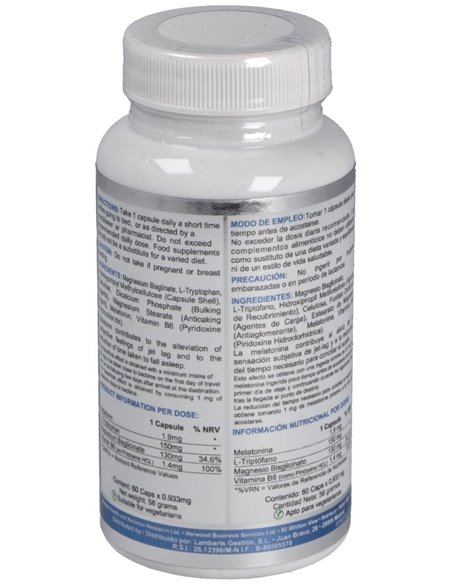 Melatonina Ab 1,9Mg 60Cap. de Airbiotic