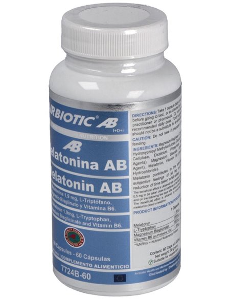 Melatonina Ab 1,9Mg 60Cap. de Airbiotic