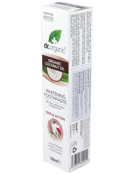 Pasta De Dientes Aceite De Coco Organico 100Ml. de Dr. Organic