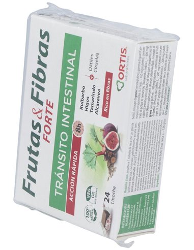 Frutas Y Fibras Forte 24Cubitos de Ortis