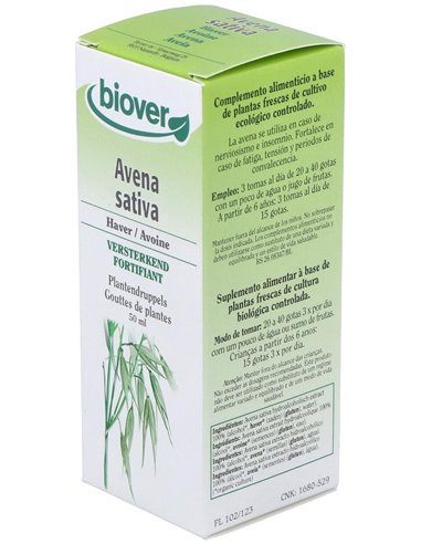 Ext. Avena Sativa (Avena)  50Ml. de Biover