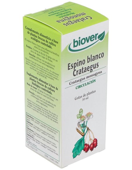 Ext. Crataegus Monogyna (Espino Blanco) 50Ml. de Biover