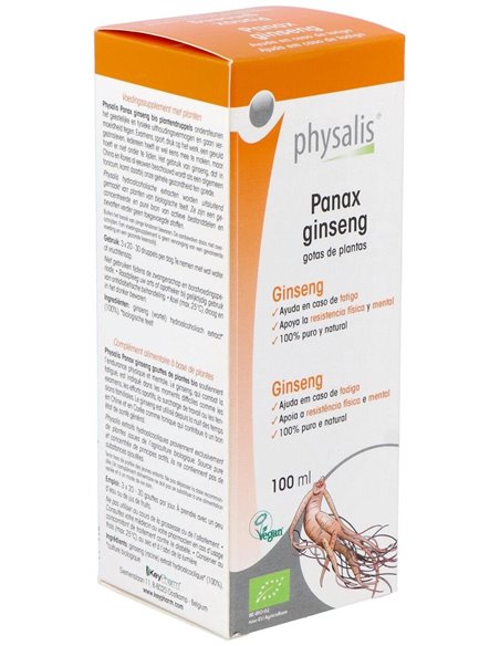 Ext. Panax Ginseng 100Ml. Bio de Physalis