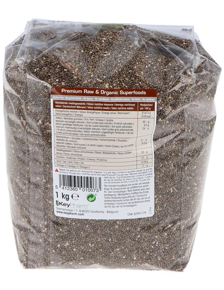 Black Chia Raw Seeds de Biotona