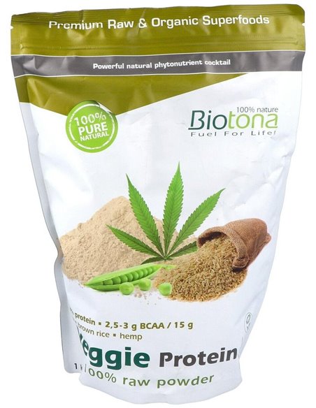 Veggie Protein Raw Powder de Biotona