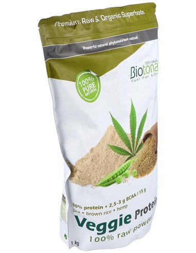 Veggie Protein Raw Powder de Biotona