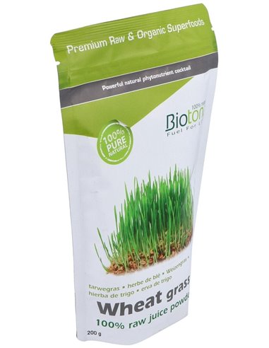 Wheat Grass Raw Juice Powder de Biotona