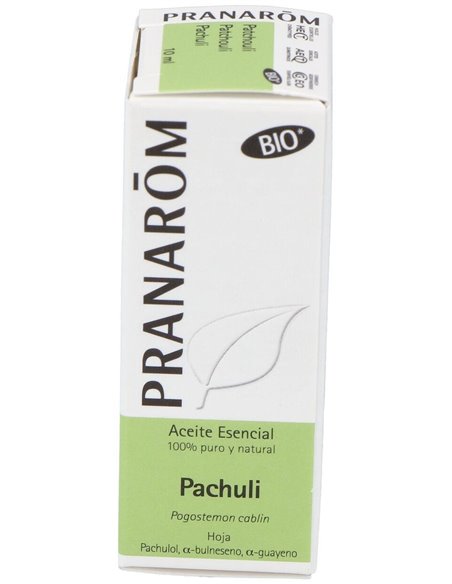 Patchuli (Pachuli) Hoja Aceite Esencial Bio 10Ml. de Pranarom Aceites