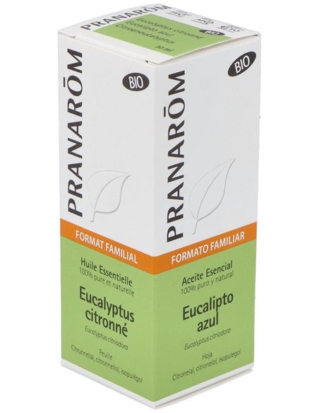 Eucalipto Azul Hoja Aceite Esencial Bio 30Ml. de Pranarom Aceites