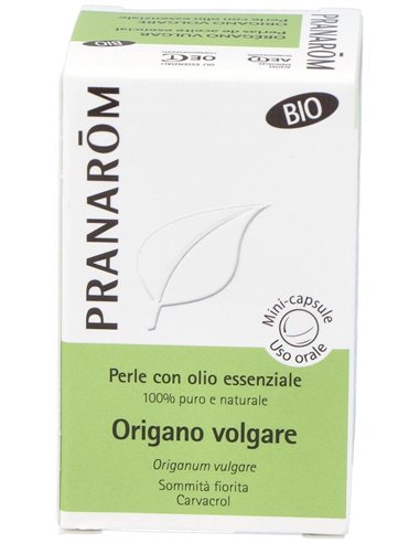 Oregano Vulgar Ac. Esencial En Perlas 60Perlas Bio de Pranarom Aceites