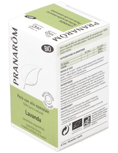 Lavanda Aceite Esencial En Perlas 60Perlas de Pranarom Aceites