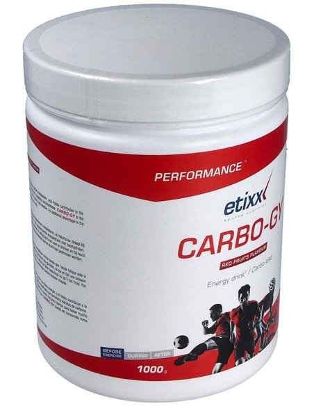 Etixx Carbo-Gy Powder Red Fruits 1Kg. de Etixx