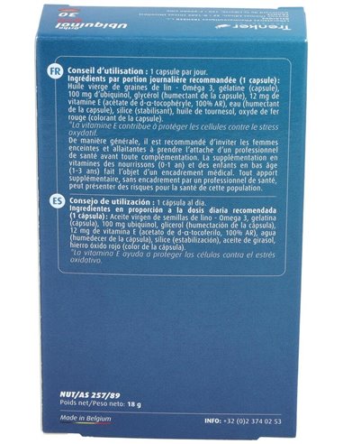 Ortho Q10 H2 (Ubiquinol) 30Cap. de Ortho Nat