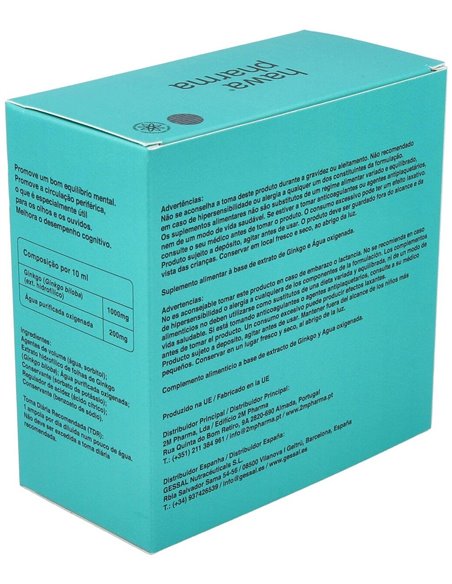 Hawa Ginkgo2 30Amp. de Hawa Pharma