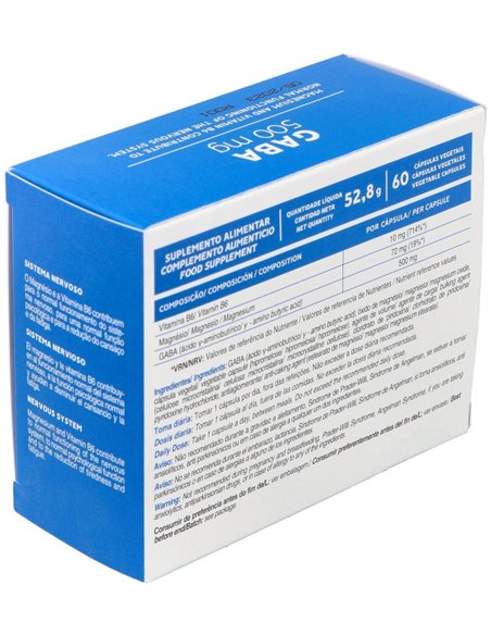 Gaba 60Cap. de Gold Nutrition