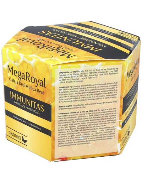 Megaroyal Immunitas 20Amp. de Dietmed