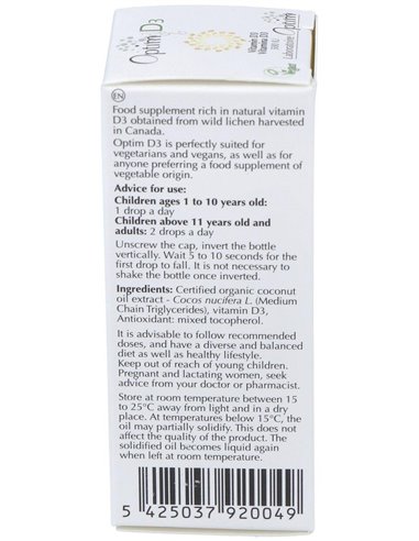 Optim D3 20Ml. de Optim Laboratoire