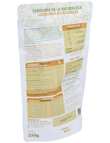 Super Vegan Protein Bio 250G  250G de Iswari