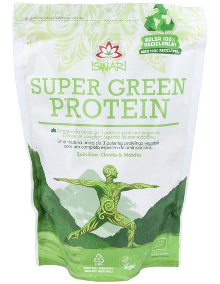Super Green Protein Bio 250G 250G de Iswari