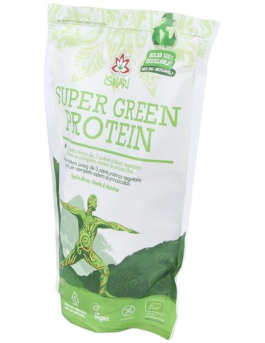 Super Green Protein Bio 250G 250G de Iswari