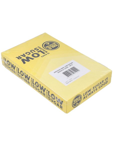 Total Protein Low Sugar Barr Doble Choc. 10Ud. de Gold Nutrition