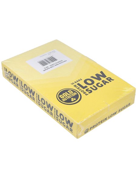 Total Protein Low Sugar Barr Doble Choc. 10Ud. de Gold Nutrition