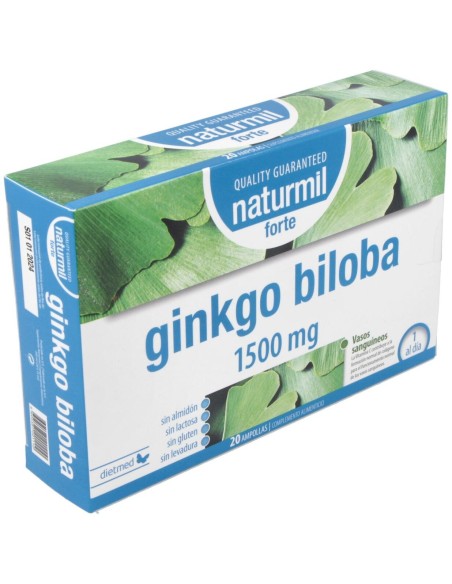 Ginkgo Biloba Forte 1500Mg. 20Amp. de Dietmed