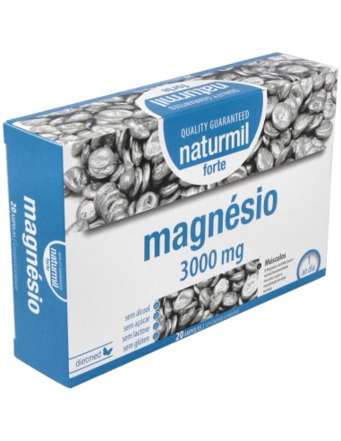 Magnesio Forte 3000Mg. 20Amp. de Dietmed