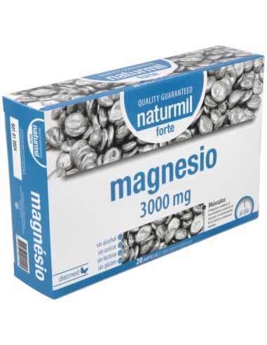 Magnesio Forte 3000Mg. 20Amp. de Dietmed