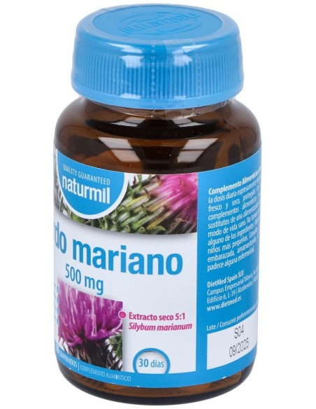 Cardo Mariano 500Mg. 90Comp. de Dietmed